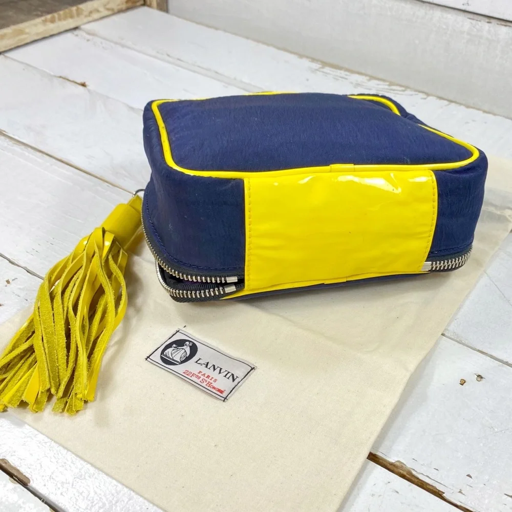 Lanvin Rare Tasseled Cosmetic Bag